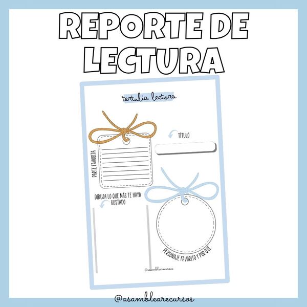 Recurso reporte de lectura